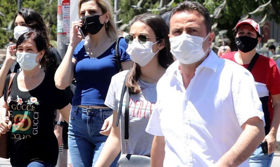 HOSPITALS IN TURKEY ARE THE ONLY MASKS MANDATORY PLACES. COVID-19