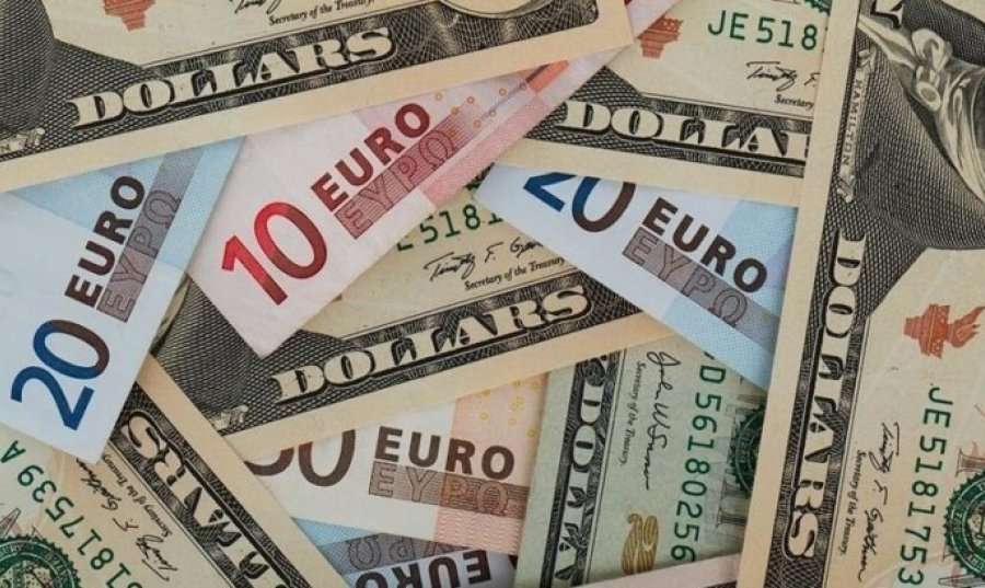 FOR THE FIRST TIME SINCE 2002, THE EURO TO THE DOLLAR - BELOW $1