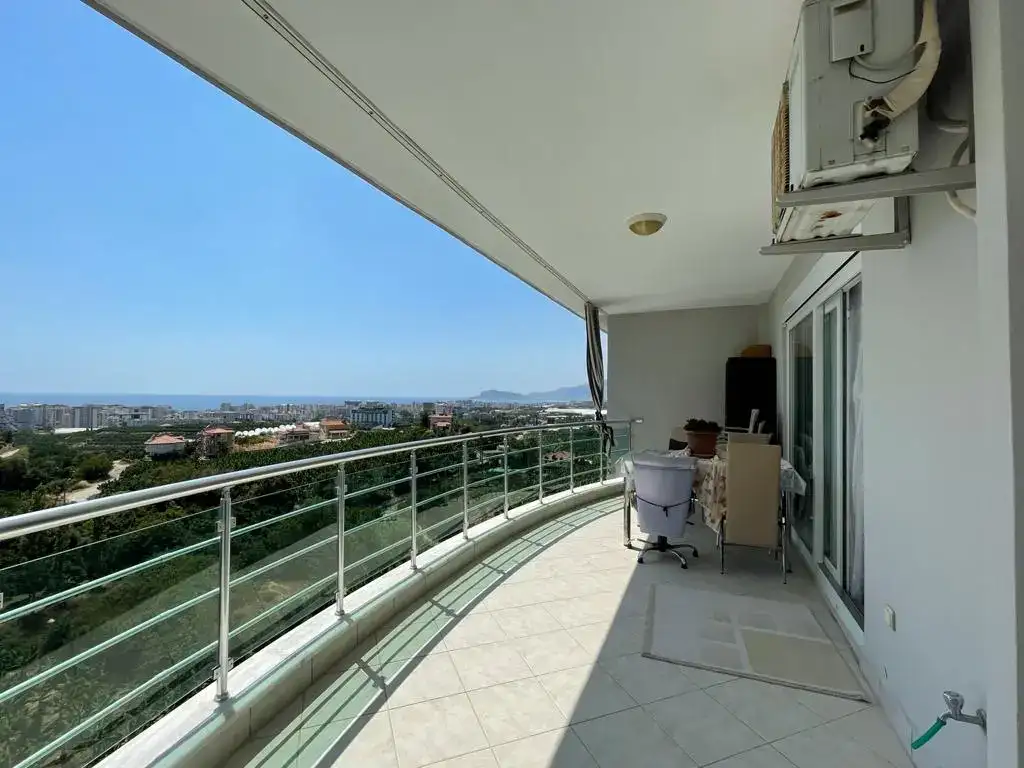 FULLY FURNISHED DPX APARTMENT FOR SALE IN MAHMUTLAR WITH FULL VIEW