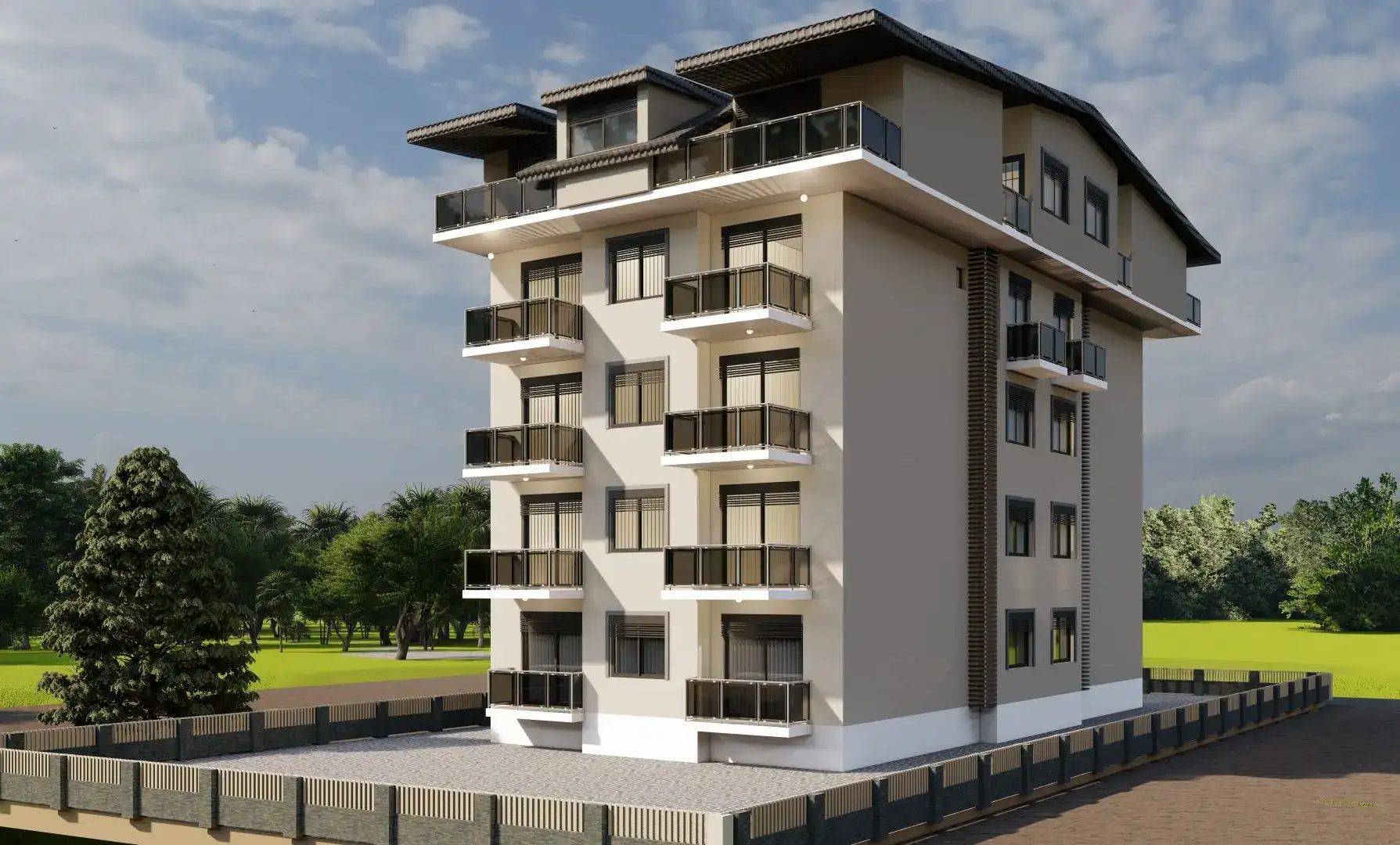 NEW BOUTIQUE COMPLEX PROJECT IN GAZIPAŞA AREA