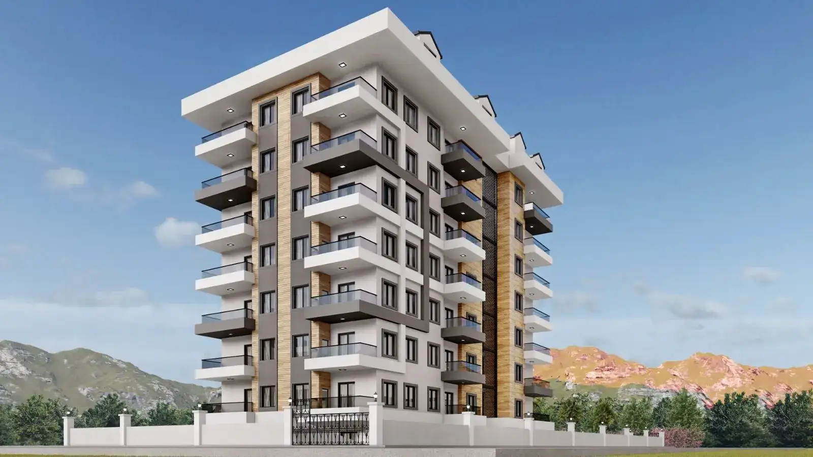 APARTMENTS IN A CONSTRUCTION COMPLEX IN GAZIPASHА