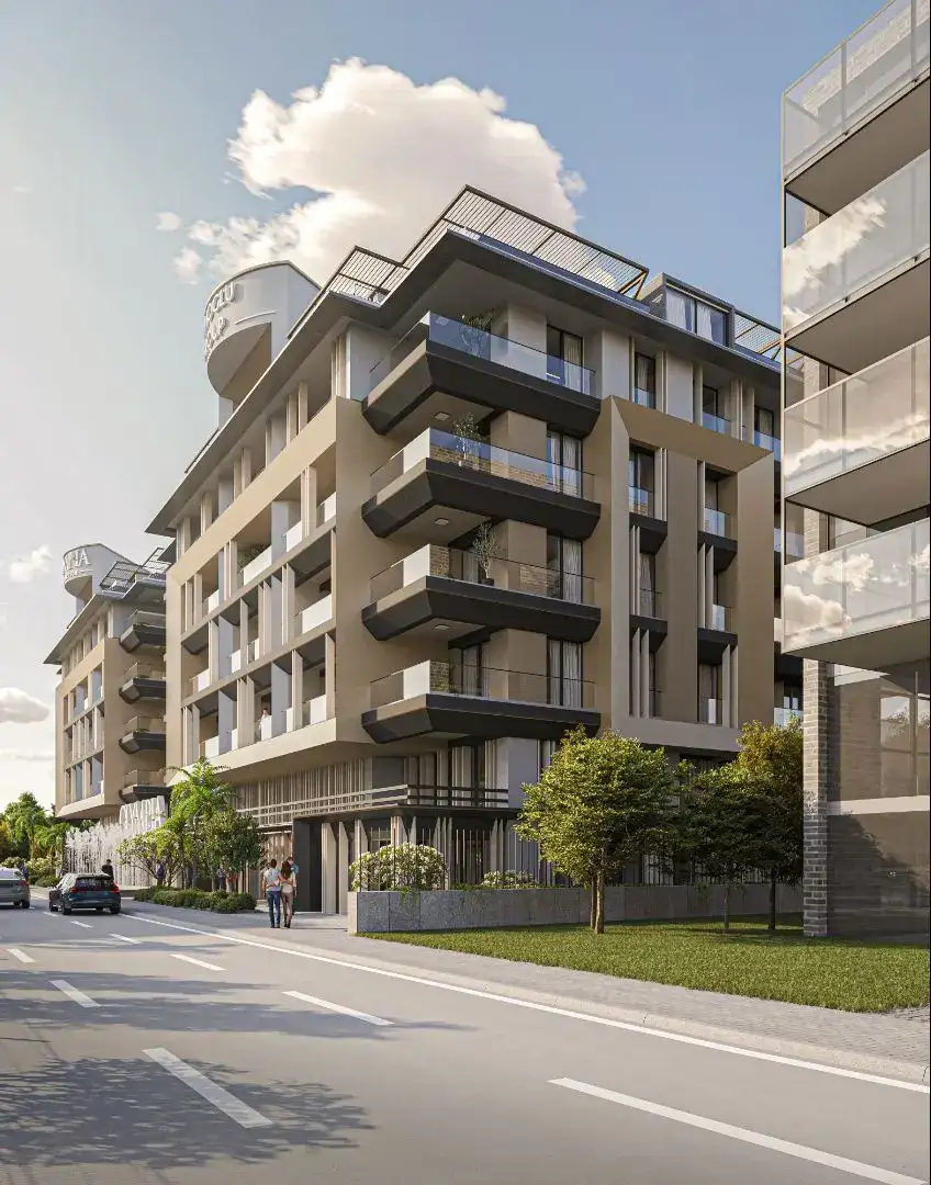APARTMENTS UNDER CONSTRUCTION IN THE VERY CENTER OF ALANYA
