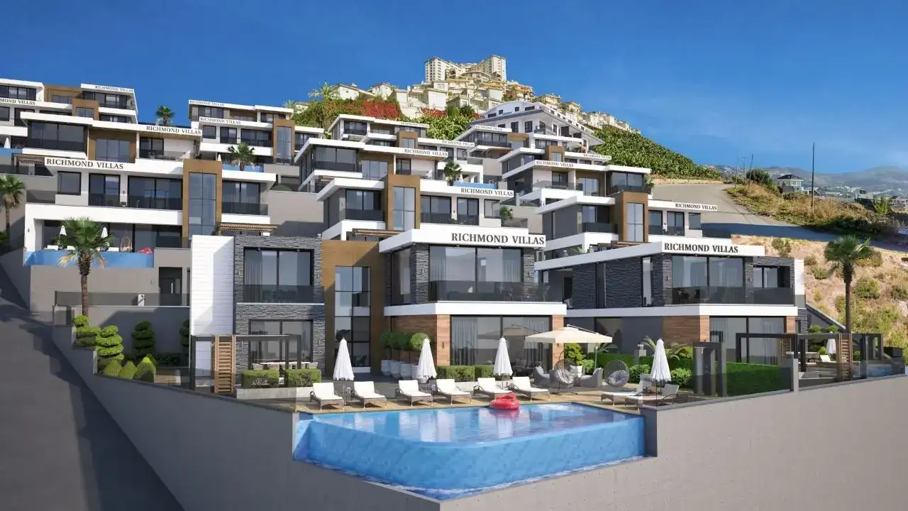 LUXURY VILLAS IN ALANYA IN KARGICAK