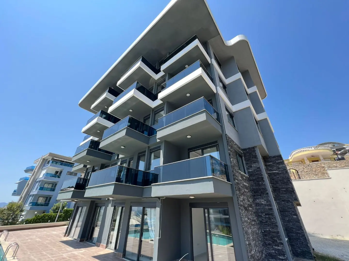 FACILITY UNDER CONSTRUCTION IN ALANYA IN KARGICAK