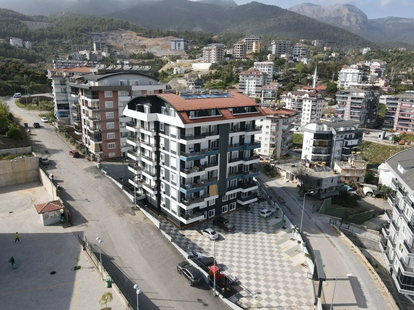 COMPLEX UNDER CONSTRUCTION IN ALANYA IN CHAPLAKLI AREA