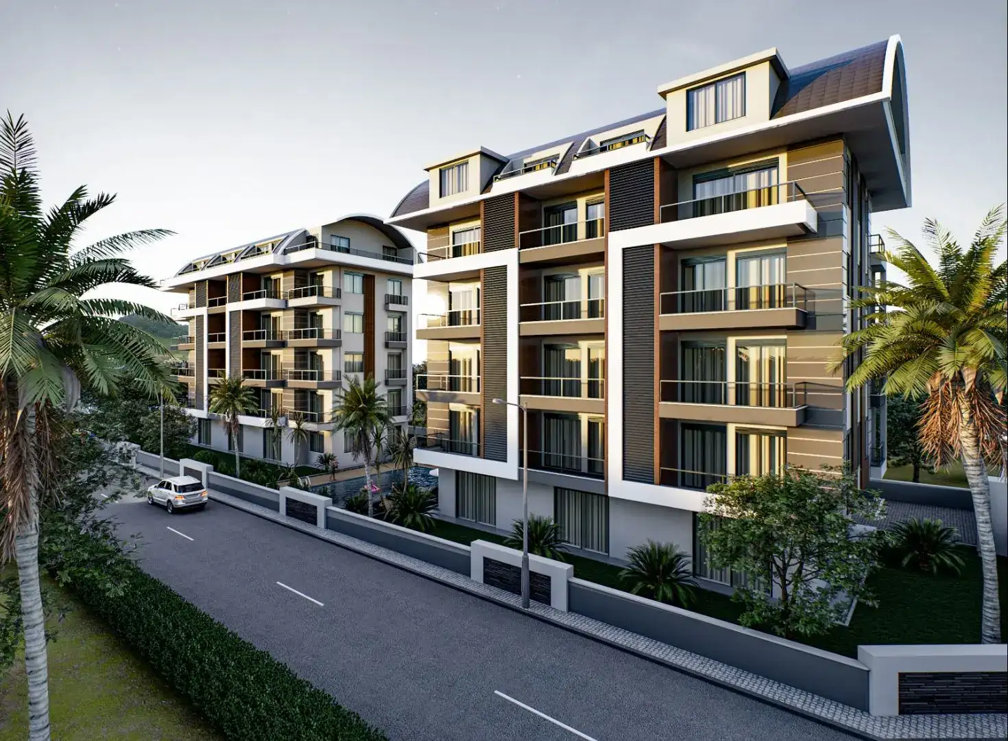 NEW PROJECT UNDER CONSTRUCTION IN OBA. OPEN FOR RESIDENCE PERMIT