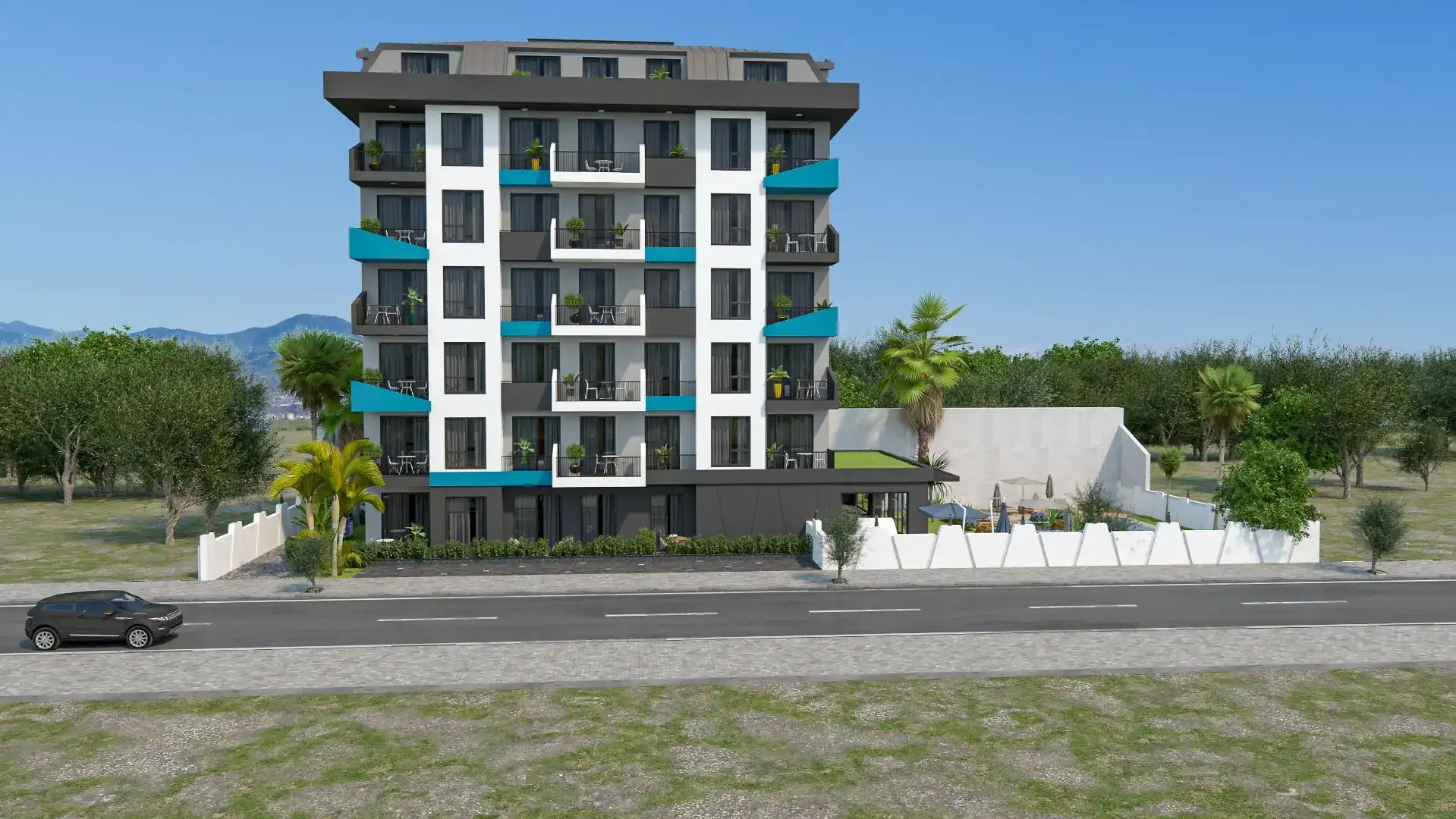 2+1 APARTMENT PROJECT UNDER CONSTRUCTION IN AVSALLAR