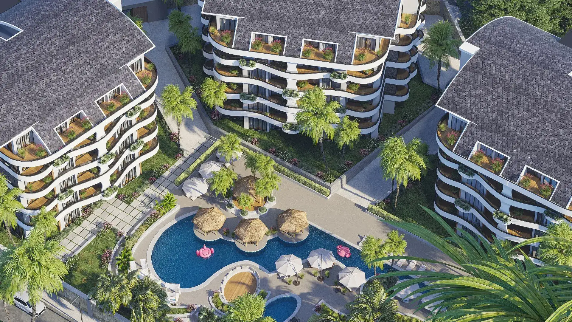 NEW PROJECT OF ULTRA-MODERN COMPLEX IN ALANYA OBA DISTRICT