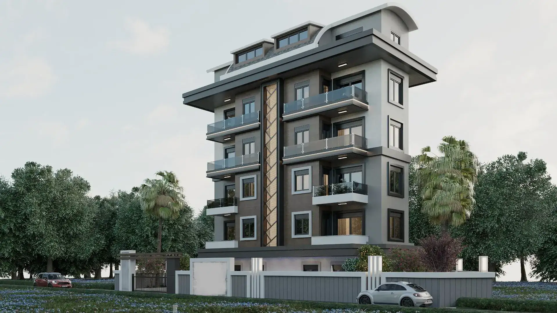 BOUTIQUE PROJECT UNDER CONSTRUCTION IN ALANYA IN OBA DISTRICT