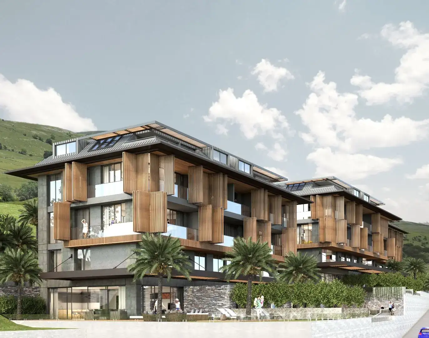NEW PROJECT UNDER CONSTRUCTION WITH FULL ALANYA VIEW 