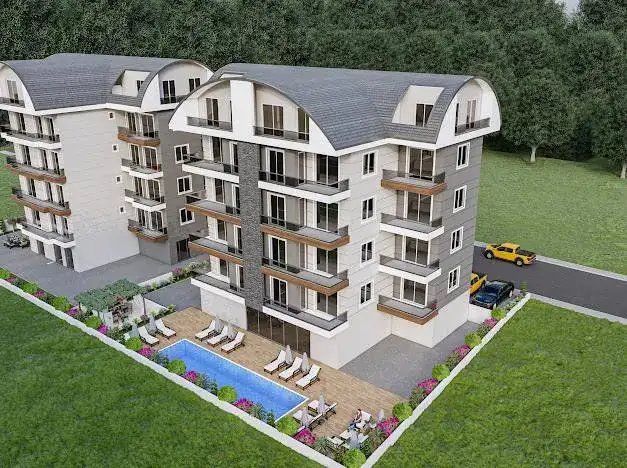 NEW PROJECT OF A MODERN RESIDENTIAL COMPLEX IN ALANYA PAYALLAR AREA