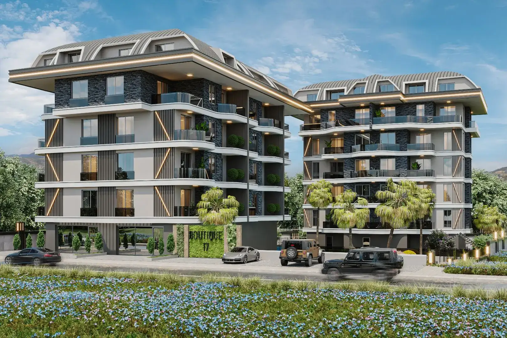 RESIDENTIAL COMPLEX ON A PIT IN THE PICTURESQUE DISTRICT OF KARGICHAK