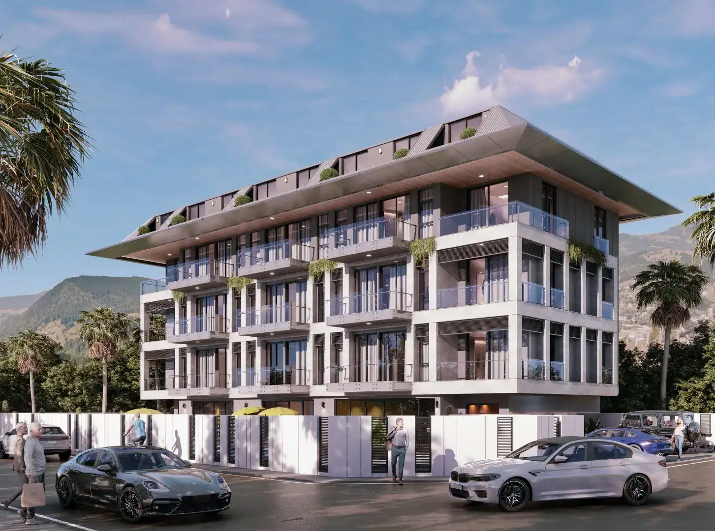 NEW PREMIUM CLASS PROJECT IN THE CENTER OF ALANYA 400M FROM CLEOPATRA 