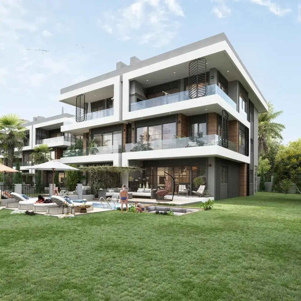 READY PROJECT OF VILLAS AT THE STAGE OF COMMISSIONING IN TEPE REGION
