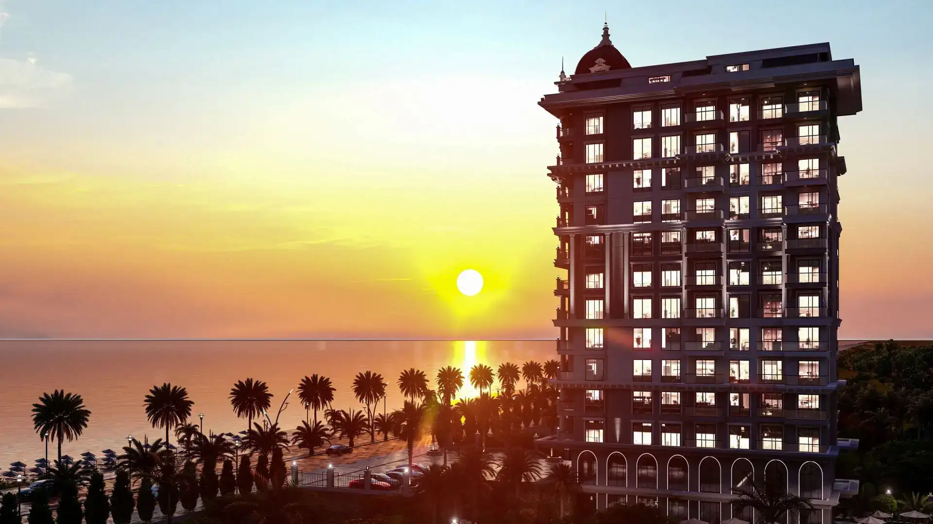 NEW LUXURY COMPLEX UNDER CONSTRUCTION FOR SALE IN MAHMUTLAR DISTRICT