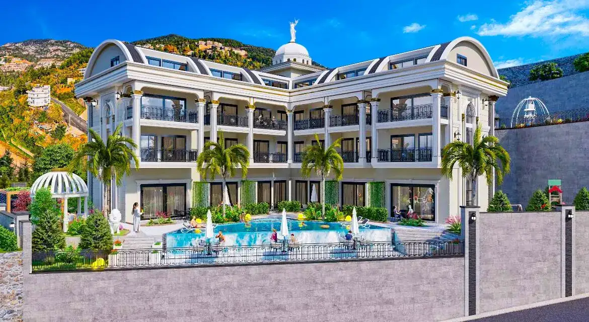 ELITE COMPLEX PROJECT FOR SALE WITH AMAZING ALANYA VIEW