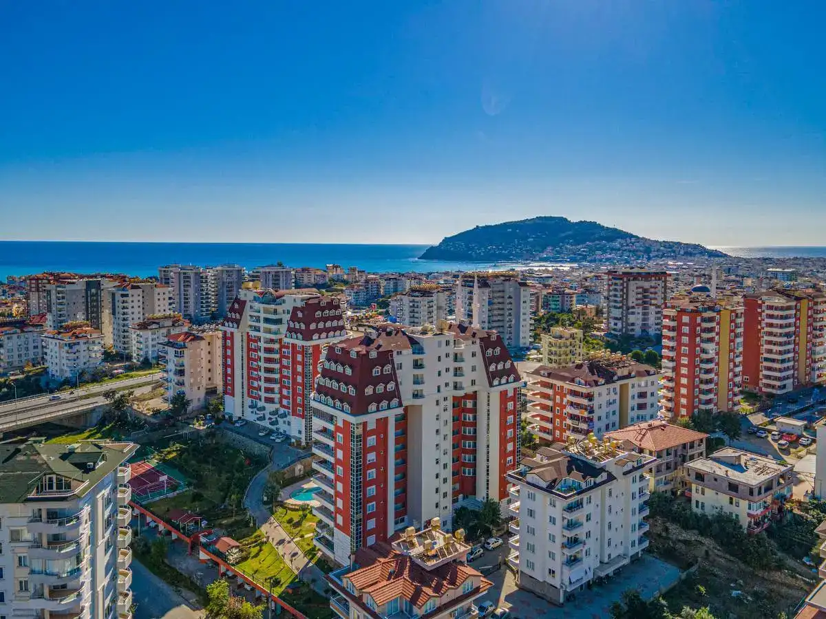 APARTMENT FOR SALE WITH ALL FURNITURES IN A FULL FACILITY  COMPLEX