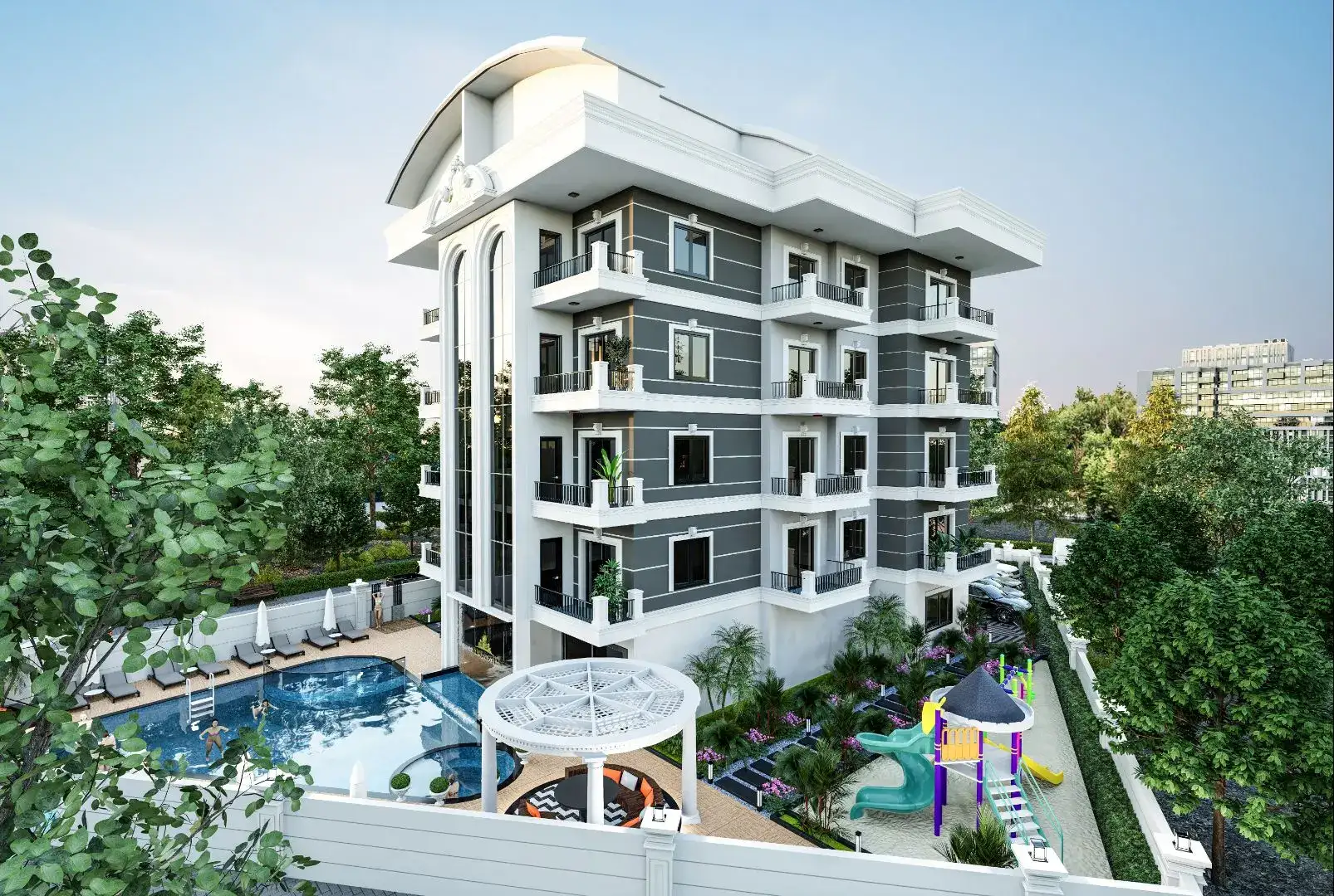 BEAUTIFUL PROJECT UNDER CONSTRUCTION IN OBA ALANYA WITH INSTALMENTS 