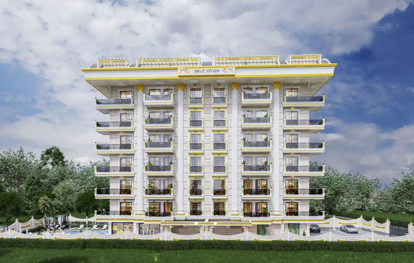 NEW PROJECT BEING BUILT IN THE LOVELY MAHMUTLAR DISTRICT FOR SALE
