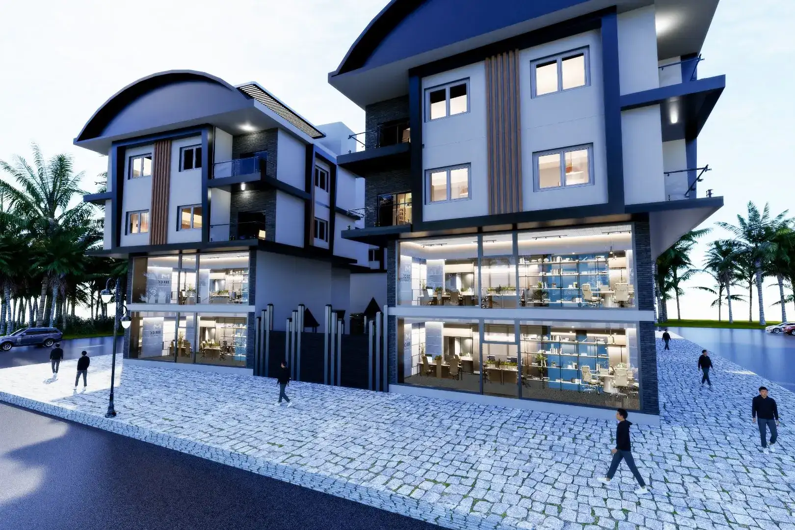 NEW PROJECT IN ALANYA IN THE DEVELOPING DISTRICT OF DEMIRTAS