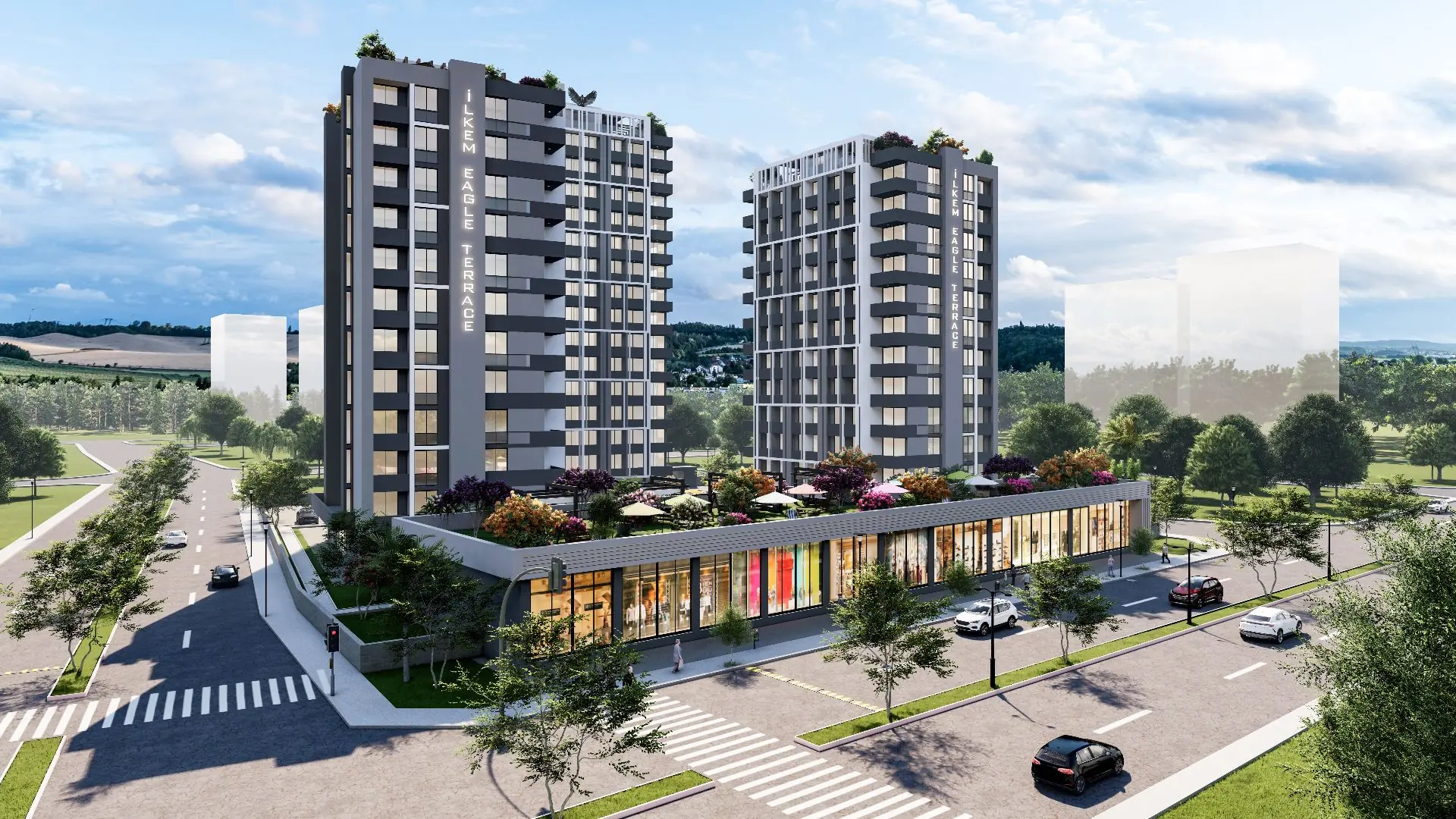 PROJECT OF A NEW RESIDENTIAL COMPLEX WITH AN EXCELLENT LOCATION MERSIN