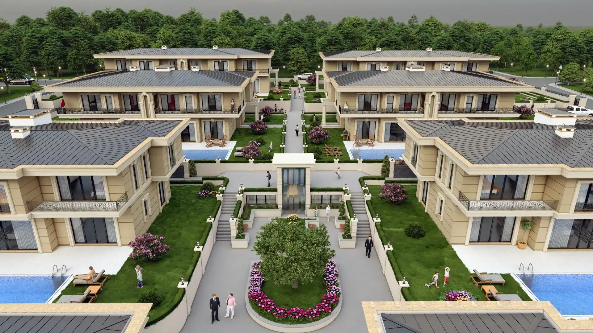 LUXURY VILLAS NEAR THE SEA FOR SALE IN ISTANBUL CITY - DON'T MISS 