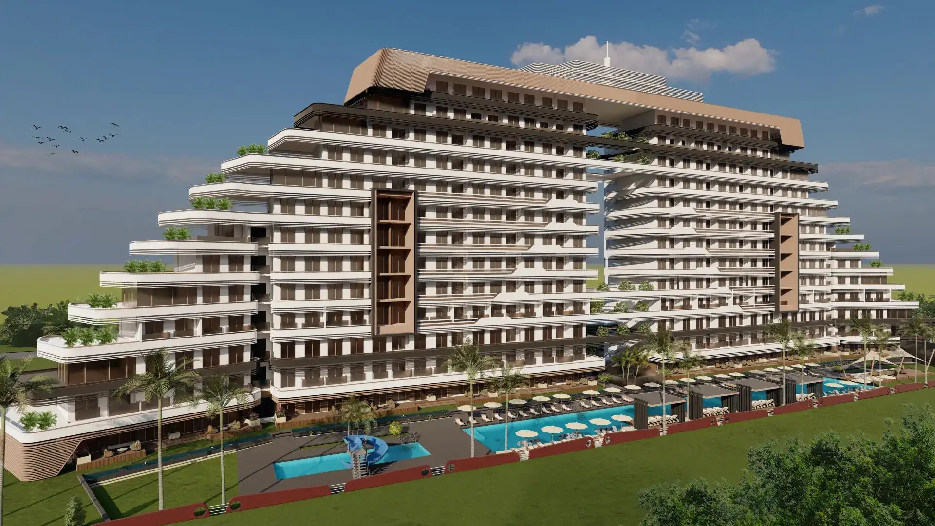 PROJECT OF ULTRA-MODERN COMPLEX IN ANTALYA, ALTINTAŞ