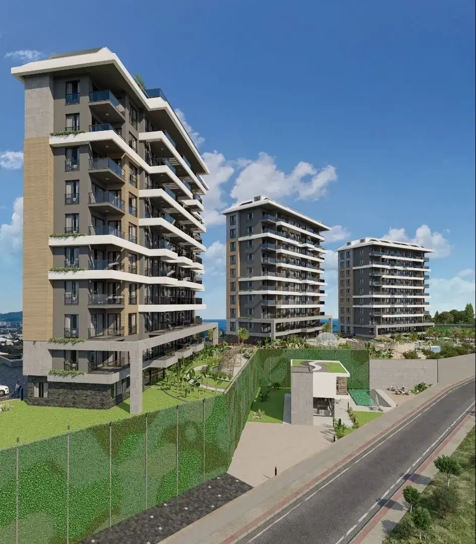 LARGE HOTEL-TYPE RESIDENTIAL PROJECT IN ALANYA, KESTEL DISTRICT 