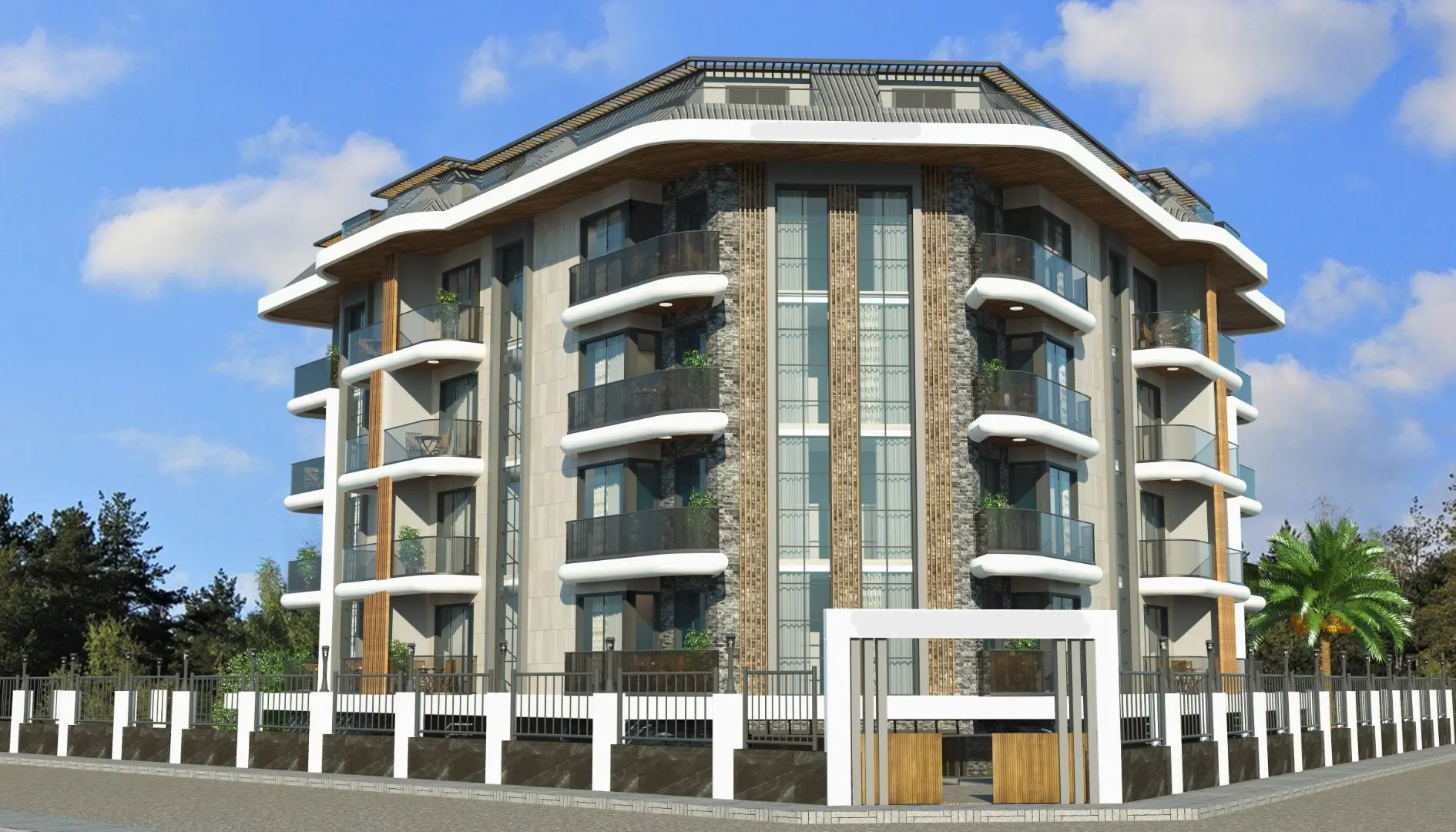 RESIDENTIAL COMPLEX PROJECT WITH FULL INFRASTRUCTURE IN OBA DISTRICT