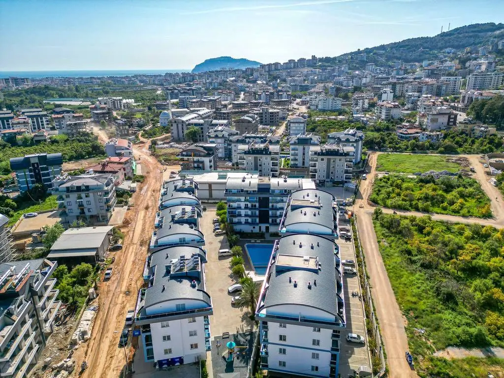 1+1 FURNISHED FLAT WITH ACTIVITIES FOR SALE IN ALANYA OBA