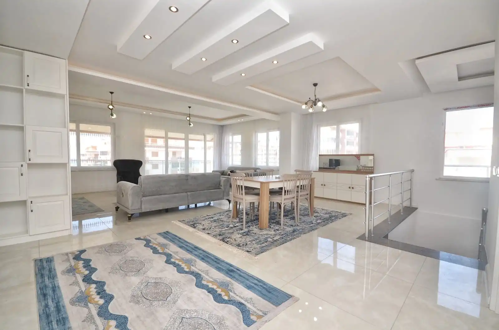 2+1 DUPLEX FLAT WITH SEA VIEW FOR SALE IN ALANYA MAHMUTLAR