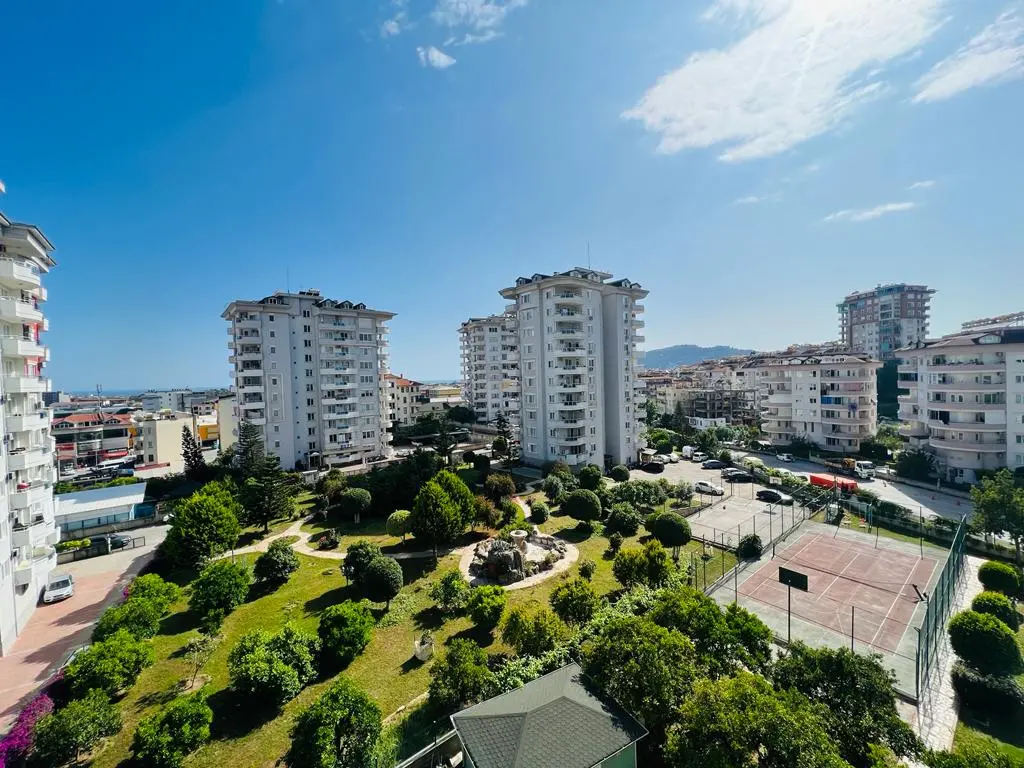 SEA VIEW FURNISHED APARTMENT (75M²) IN MAHMUTLAR-ALANYA