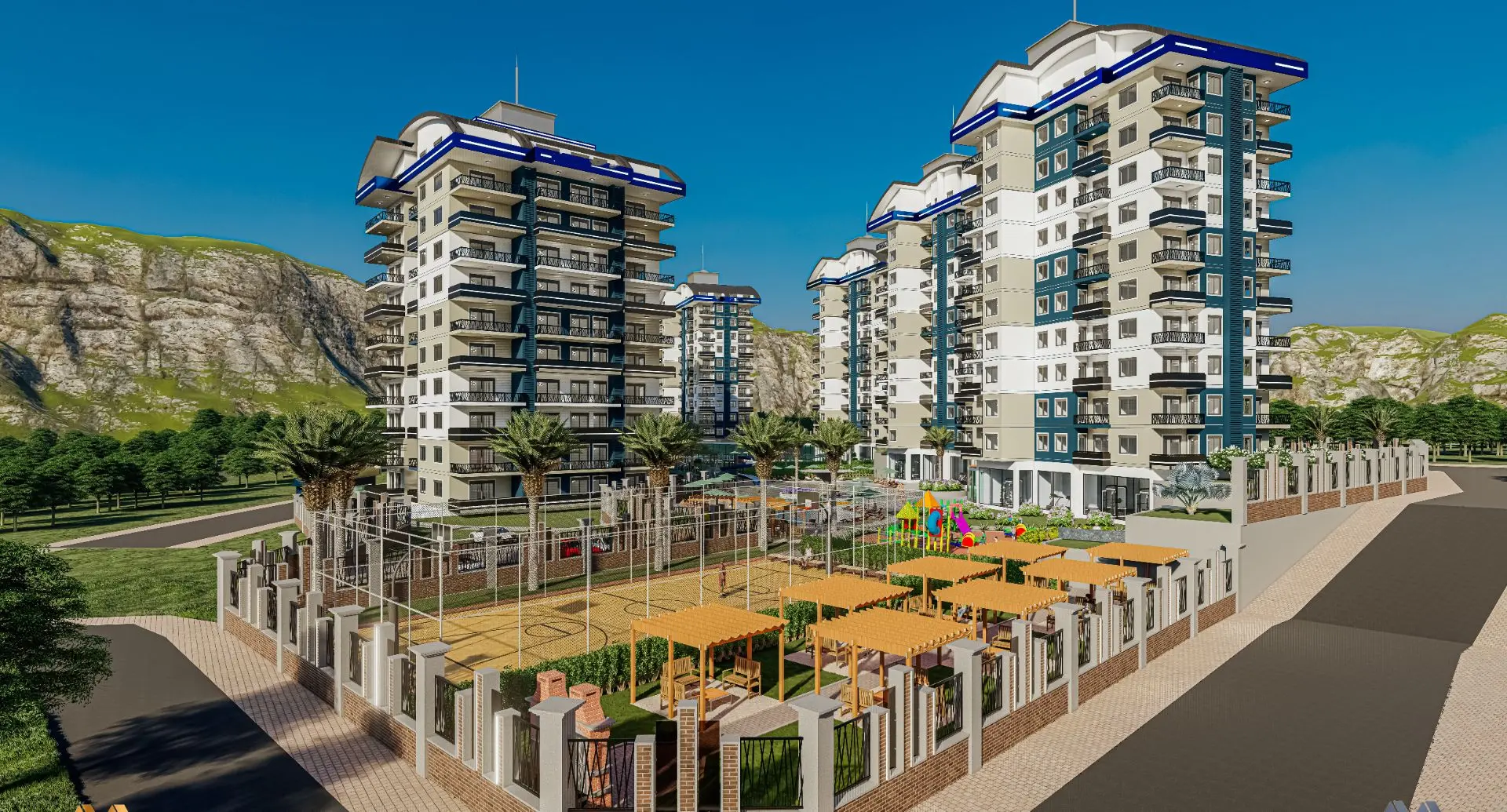NEW APARTMENTS FROM THE DEVELOPER IN A COMPLEX WITH ALL AMENITIES