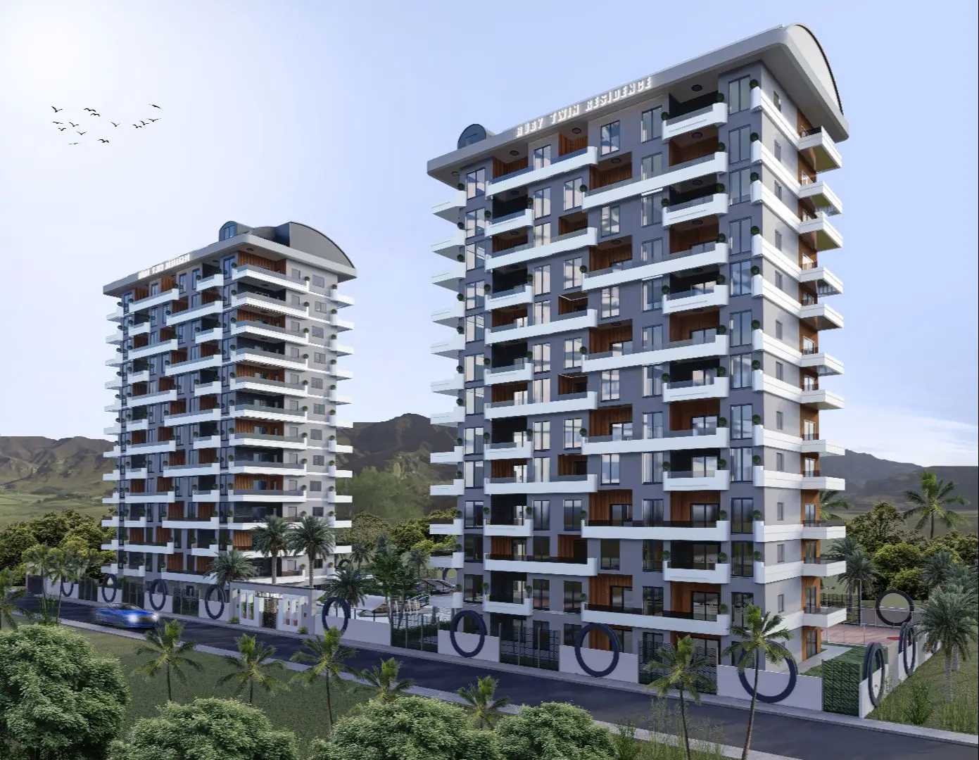 2+1 FLAT IN NEW BUILDING FOR SALE IN MAHMUTLAR