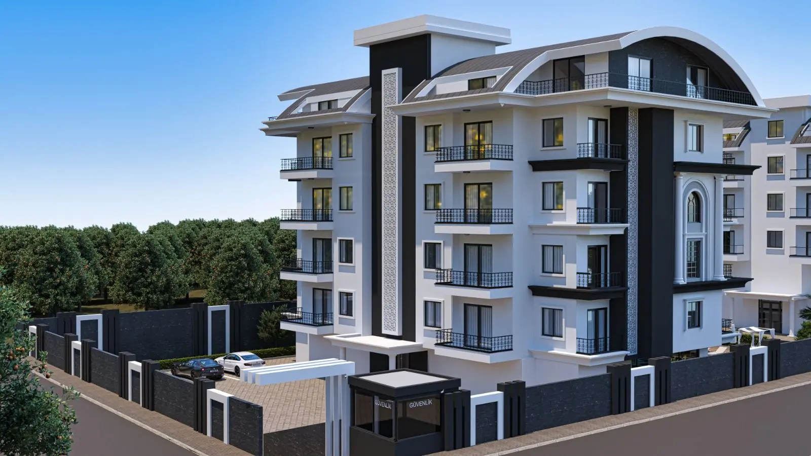 1+1 APARTMENT IN A PROJECT WITH AMENITIES IN ALANYA