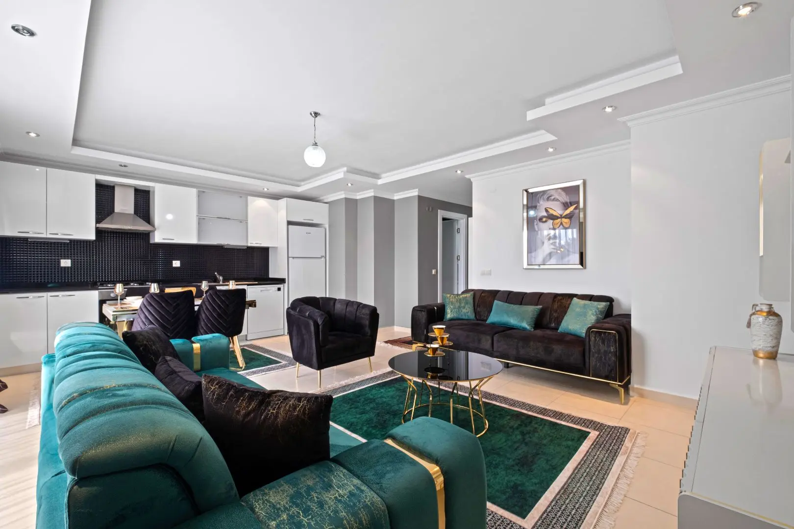FURNISHED 2+1 DUPLEX IN A FULL FACILITY COMPLEX IN AVSALLAR-ALANYA
