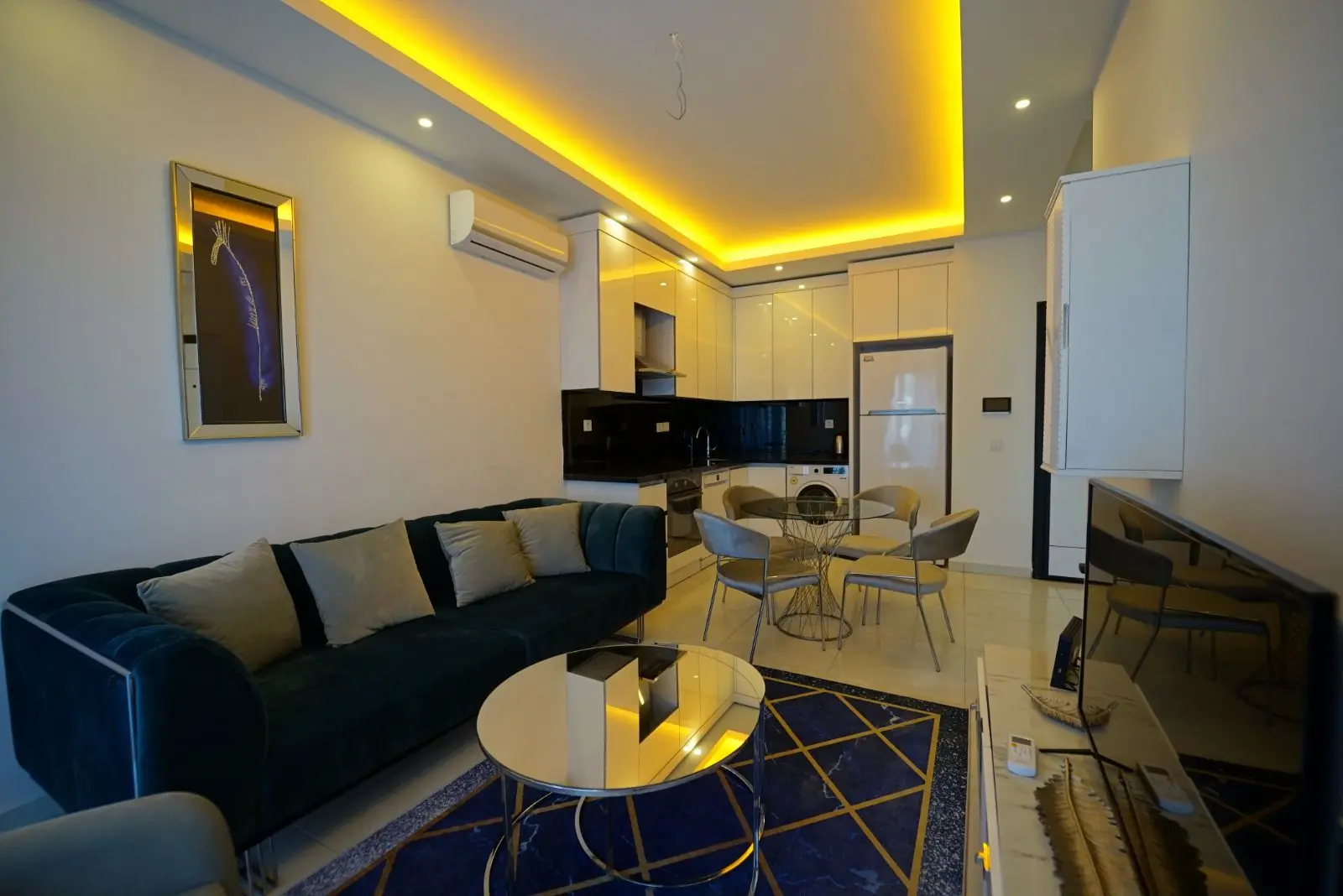 FURNISHED APARTMENT 1+1 IN A COMPLEX WITH FULL INFRASTRUCTURE