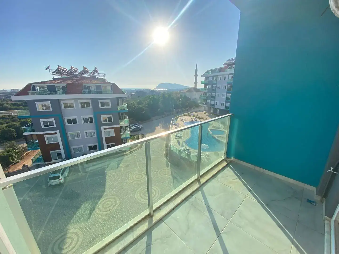 1+1 FLAT FOR SALE IN A NEWLY BUILT COMPLEX IN OBA