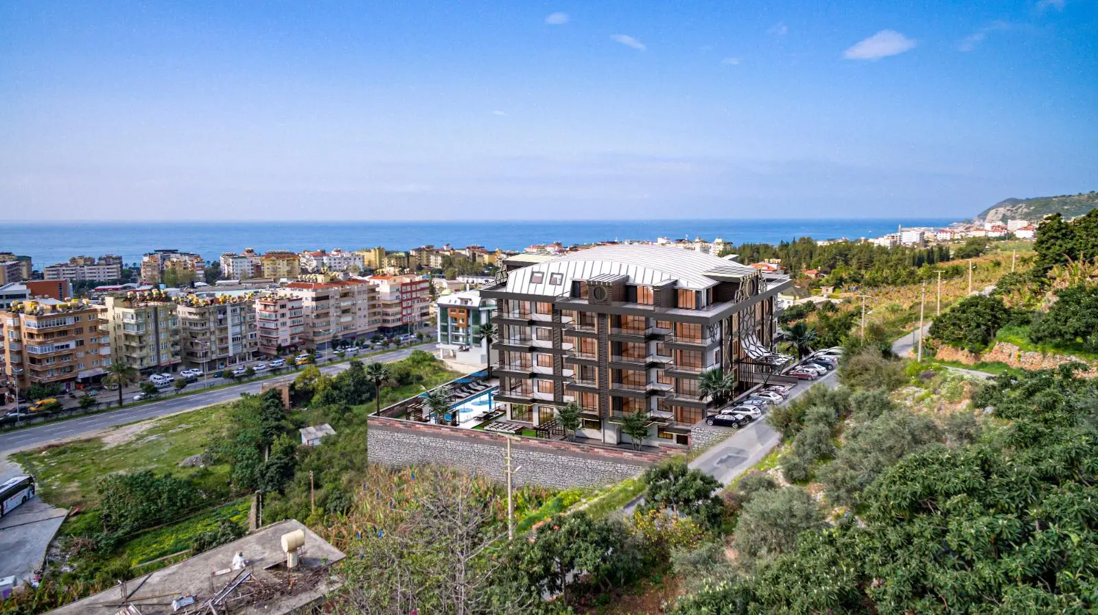 2+1 DUPLEX FLAT FROM THE PROJECT, WITHIN WALKING DISTANCE TO CLEOPATRA