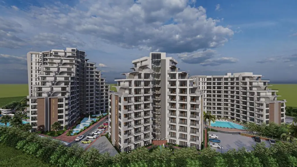 APARTMENTS IN A LUXURIOUS, LARGE COMPLEX IN NORTH CYPRUS