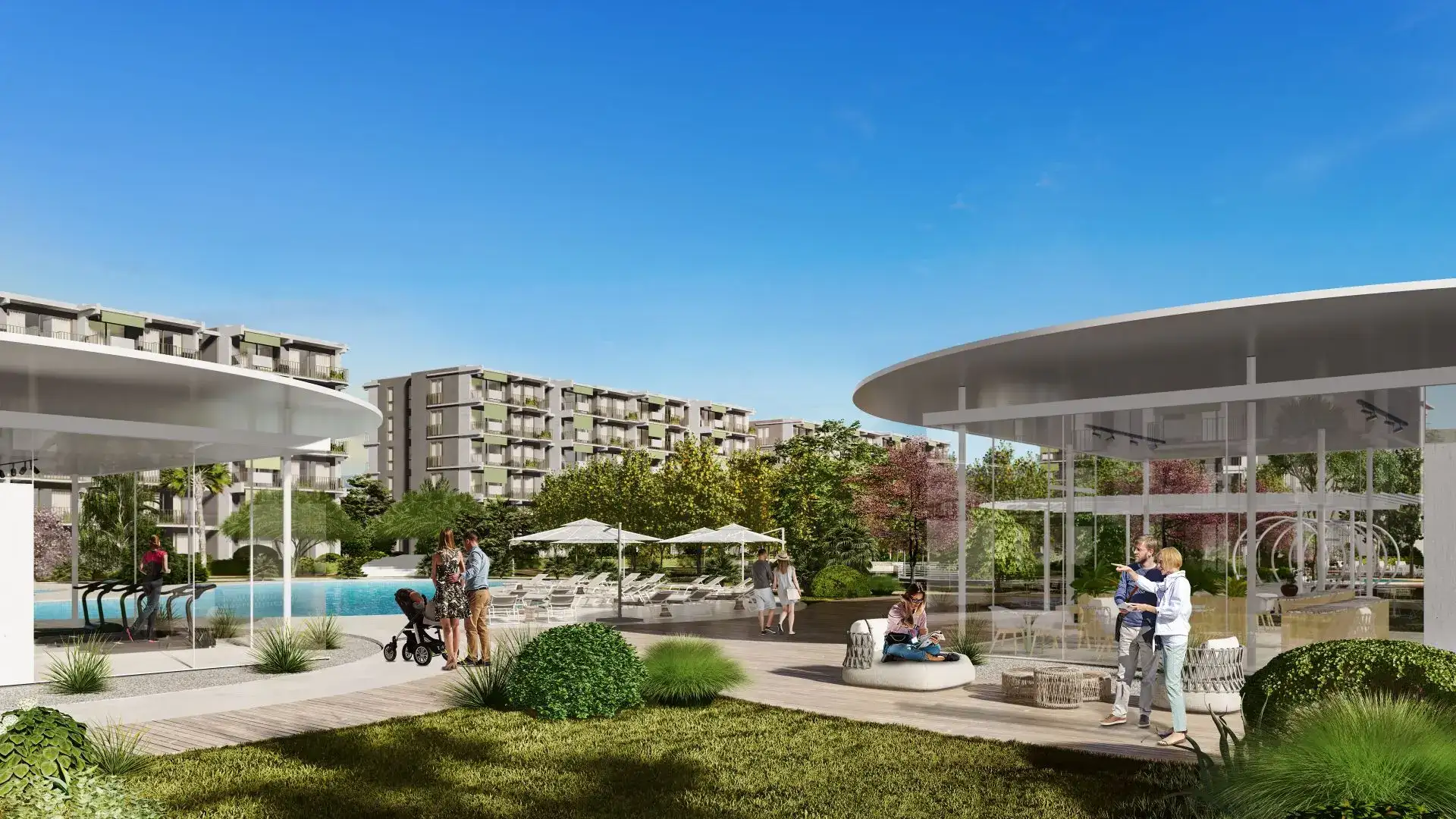 NEW MODERN PROJECT UNDER CONSTRUCTION IN MERSIN FOR SALE 