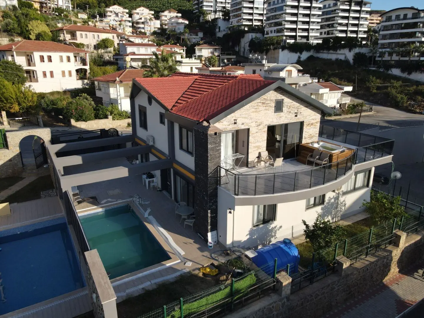 LUXURY FURNISHED 5+1 VILLA WITH FULL VIEW IN KARGICAK