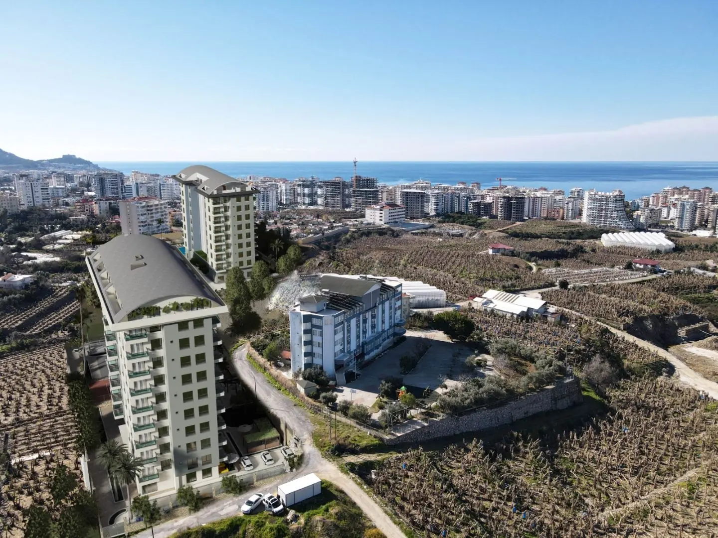 ELITE COMPLEX UNDER CONSTRUCTION IN MAHMUTLAR
