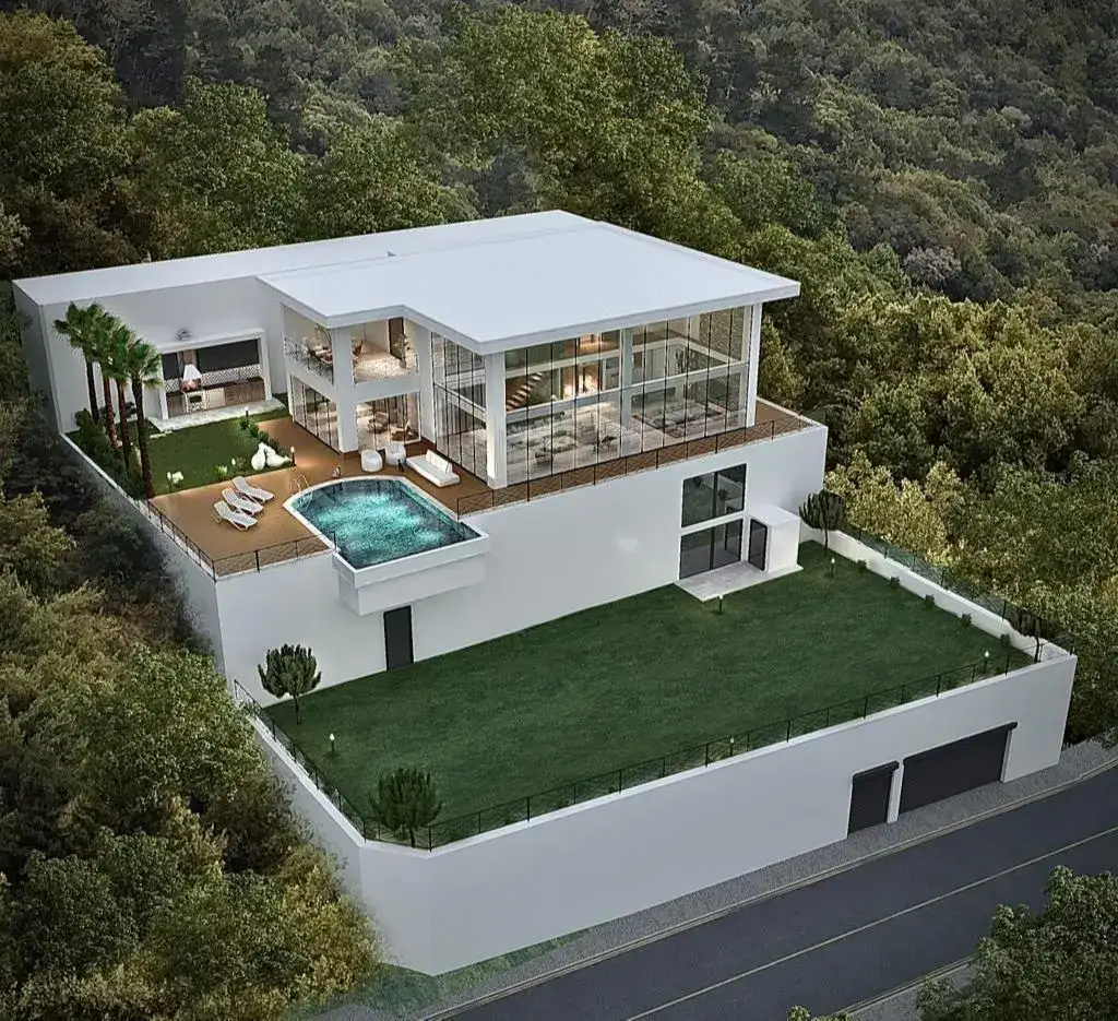 COSTUME MADE LUXURY 6+1 PRIVATE VILLA FOR SALE - TEPE