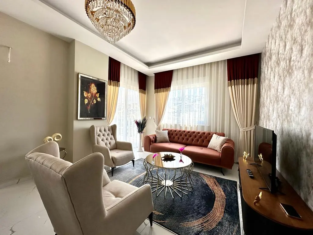 LUXURY FURNISHED 1+1 FLAT IN KARGICAK 60m²