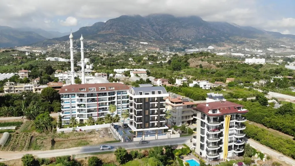 1+1 FLAT IN ALANYA KESTEL NEW BUILDING 52m²