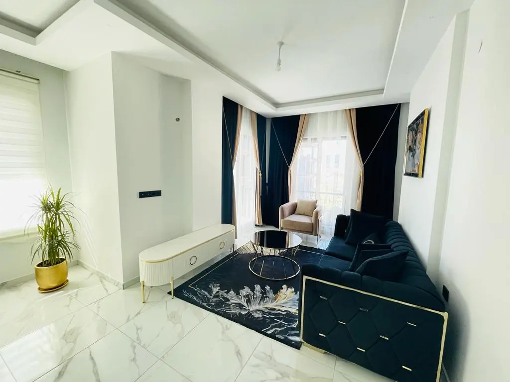 2+1 FULLY LUXURY FURNISHED 2+1 DUPLEX FLAT IN ALANYA MAHMUTLAR