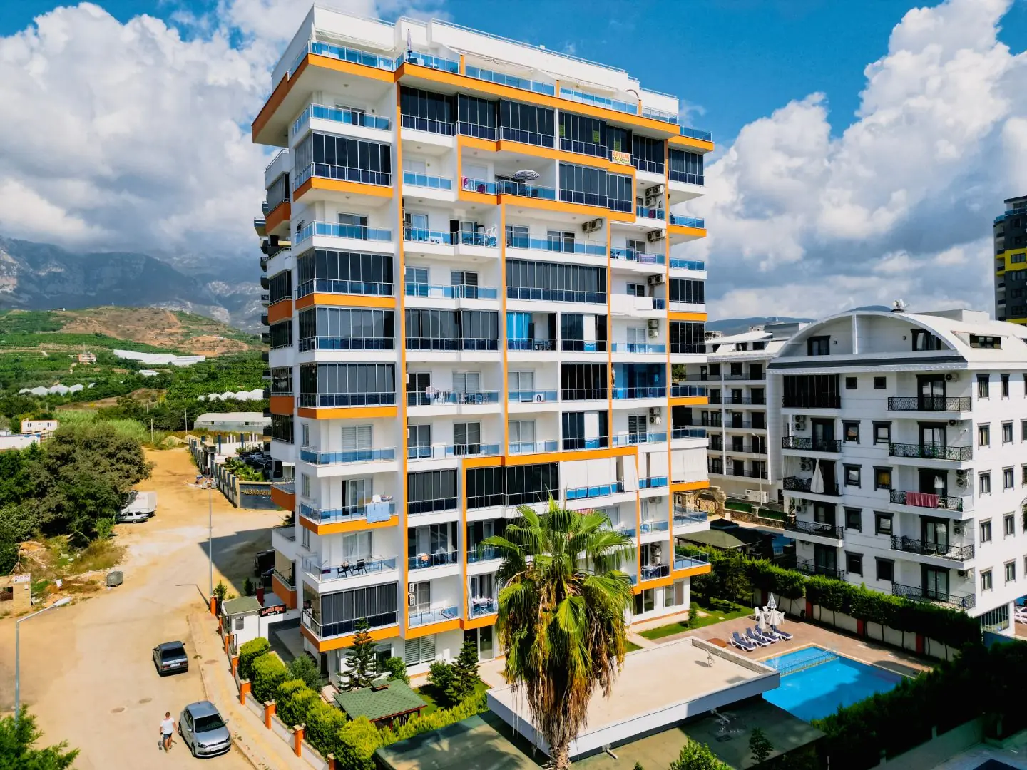 1+1 FULLY FURNISHED LUXURY APARTMENT FOR SALE IN MAHMUTLAR ALANYA