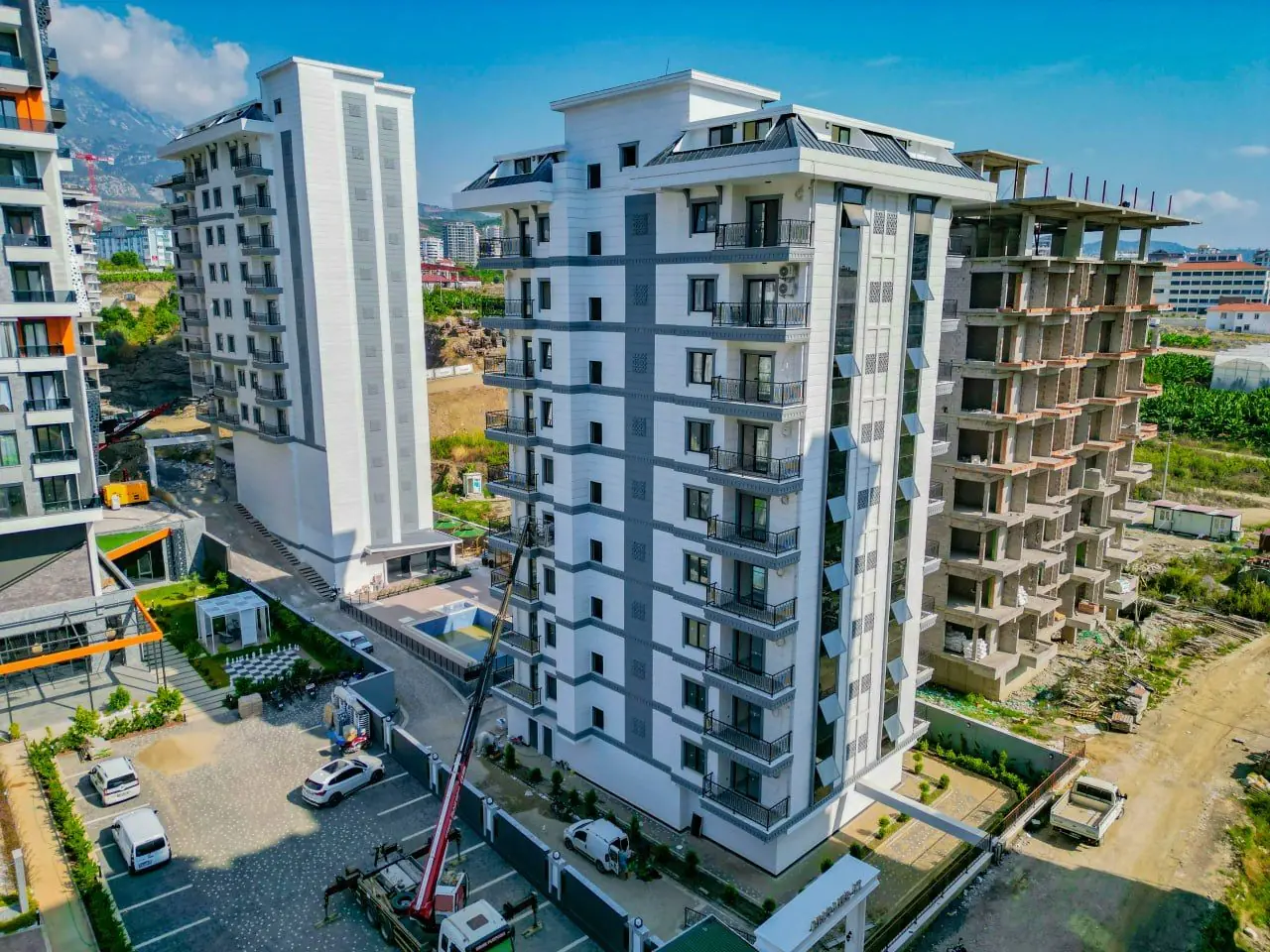 1+1 / 55M² FLAT FOR SALE IN MAHMUTLAR-ALANYA
