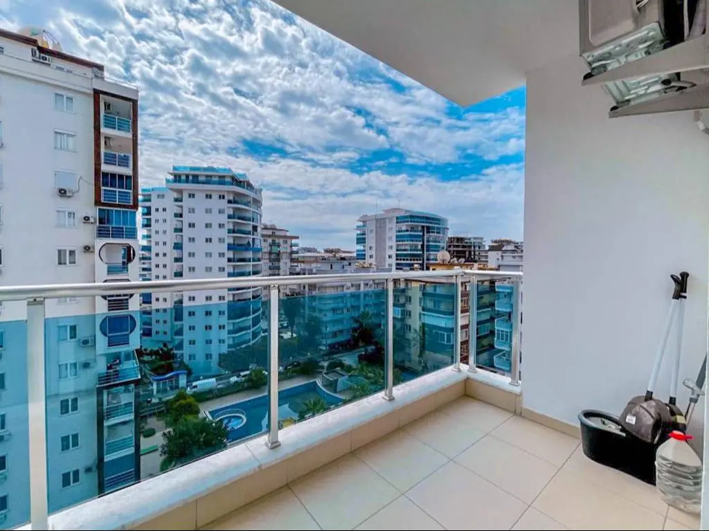 FULLY FURNISHED 1+1 FLAT FOR SALE IN MAHMUTLAR-ALANYA